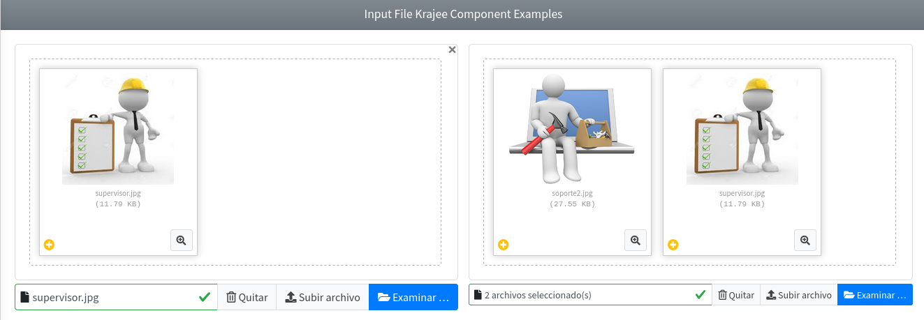 InputFileKrajee Component 1