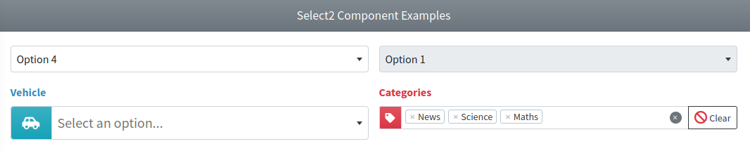 Select2 Component