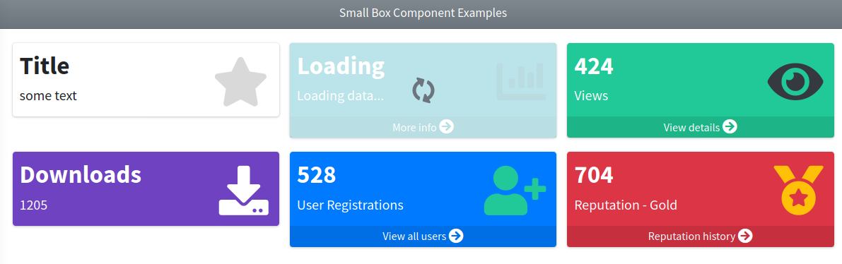 Small Box Component